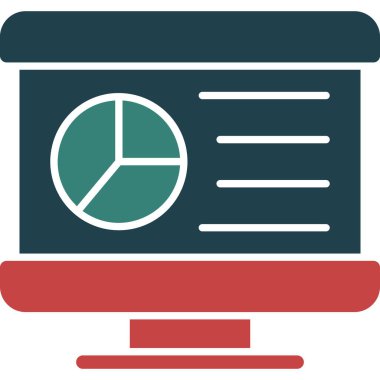 seo modern simgesinin vektör illüstrasyonu