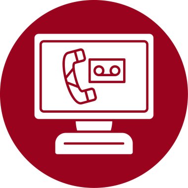 Telefon simgesi vektör resimleme çağrısı