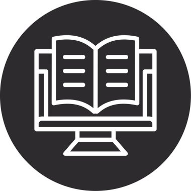 Vektör Defteri Simgesi illüstrasyonu