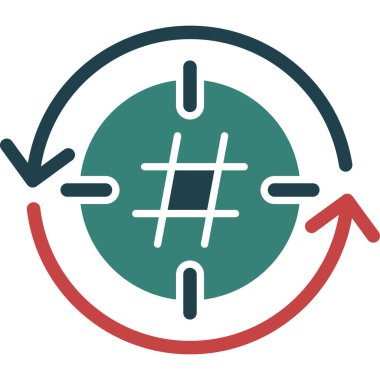 genel ağ vektör simgesi