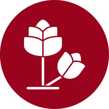 bitki ağ simgesi, vektör illüstrasyonu