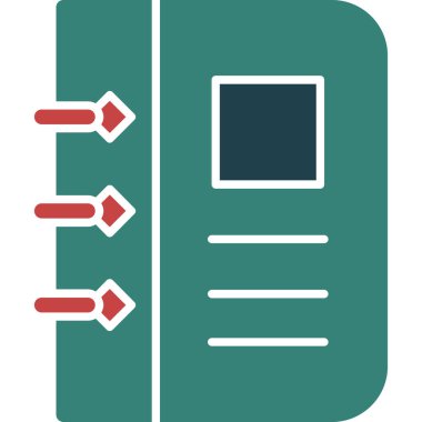 belge simgesi vektör illüstrasyonu