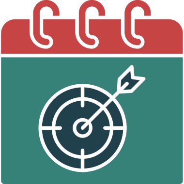 Hedef. Web simgesi basit tasarım