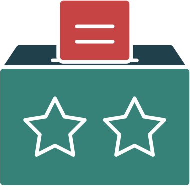 kutu simgesi vektör illüstrasyonu