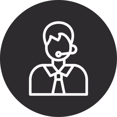 Maskeli bir adamın vektör çizimi