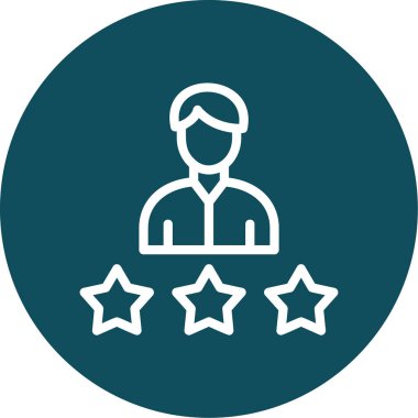 Beğeni Vektörü Kabartma Simgesi Tasarımı