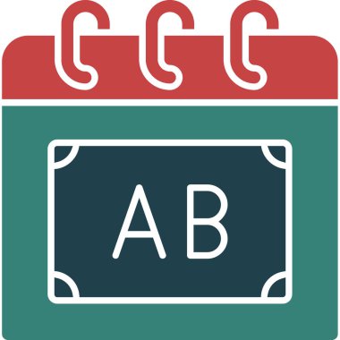 abacus ikon vektör illüstrasyonu