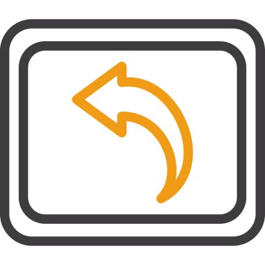 Oklar vektör simgesi bir çerçeve içinde yenileme