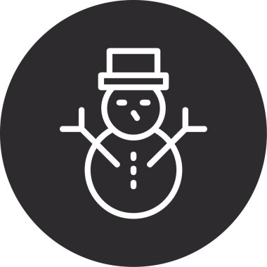 Kardan adam simgesi, basit tarzı