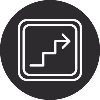 ok simgesi vektör illüstrasyonu