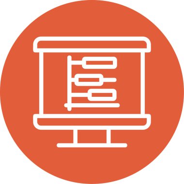 Tasarım için vektör lcd Simgesi