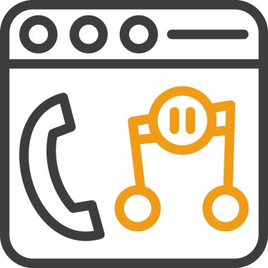 Telefon var. Web simgesi