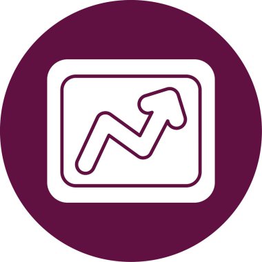 Modern simgenin vektör illüstrasyonu