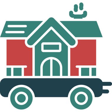 - Araba. Web simgesi basit illüstrasyon