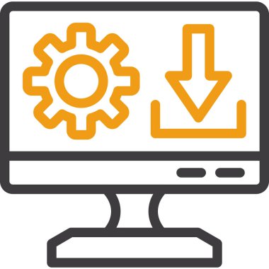 Vektör ayarı Simge illüstrasyonu