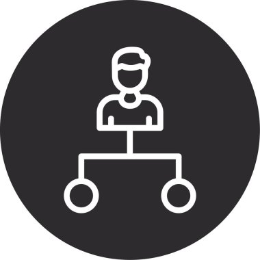 Tekerlekli sandalye ikonu olan adam. Beyaz arkaplanda izole edilmiş web tasarımı için pasifleştirilmiş vektör simgesi olan bir adamın basit çizimi