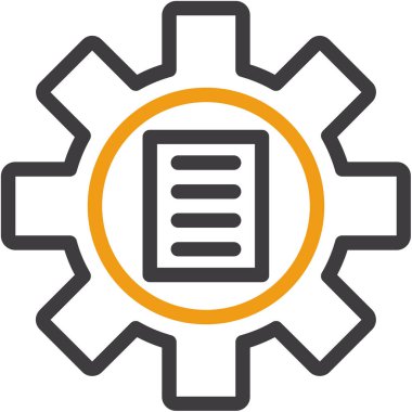 Ayarlama. Web simgesi basit illüstrasyon