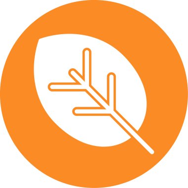 Bir el simgesinin vektör illüstrasyonu