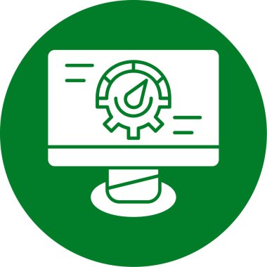 izleyici simgesi, vektör illüstrasyonu