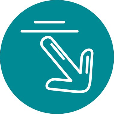 Modern b 'nin vektör illüstrasyonu eksik simgesi