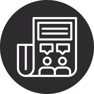 seo modern simgesinin vektör illüstrasyonu