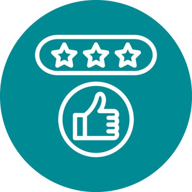 Geri besleme simgesi vektör illüstrasyonu