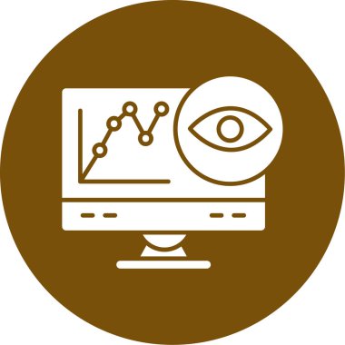 seo modern simgesinin vektör illüstrasyonu