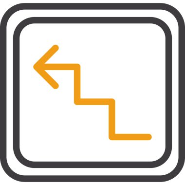 Doğru vektör simge bir çerçevede açmak