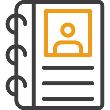 iş belge simgesi, vektör çizim