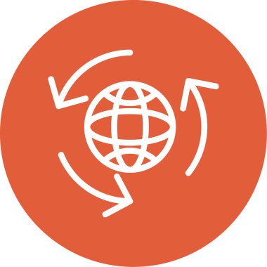 genel ağ simgesi çizimi