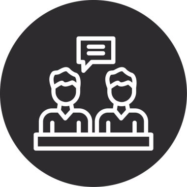 Seo simgesinin vektör illüstrasyonu