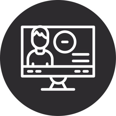 seo modern simgesinin vektör illüstrasyonu