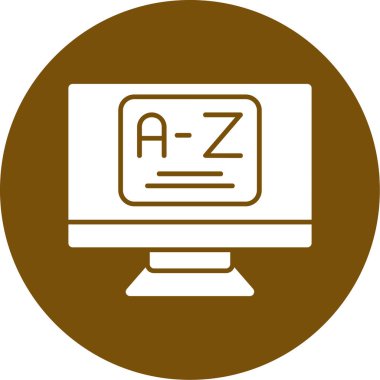 seo modern simgesinin vektör illüstrasyonu