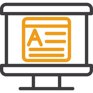 dosya belgesi. Web simgesi basit tasarım