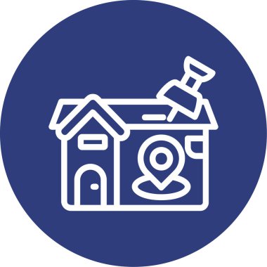 Modern simgenin vektör illüstrasyonu