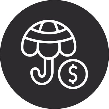 motosiklet simgesi vektör illüstrasyonu