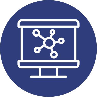 Seo simgesinin vektör illüstrasyonu