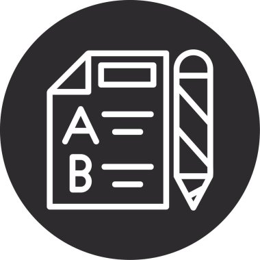 Eğitim simgesinin vektör illüstrasyonu