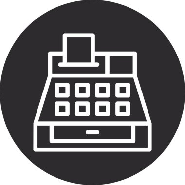 Yazar kasa. Basit tasarım