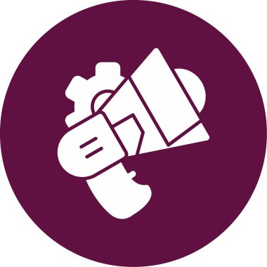 Modern simgenin vektör illüstrasyonu