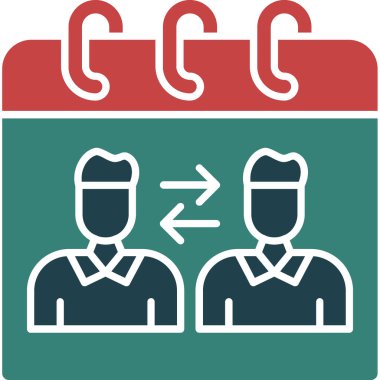 iş insanları vektör simgesi