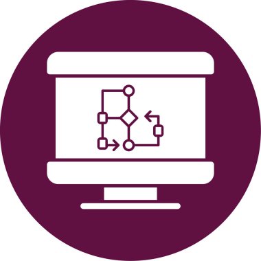 seo modern simgesinin vektör illüstrasyonu