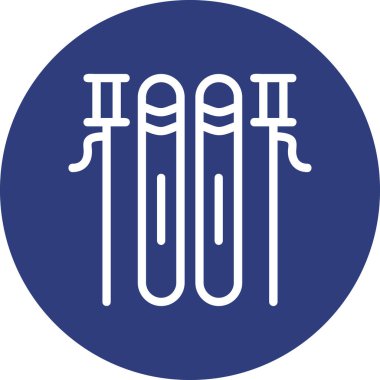 Modern bir simgenin vektör illüstrasyonu