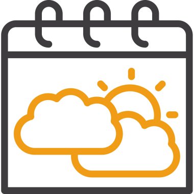 Takvim günü simgesi, vektör illüstrasyon tasarımı