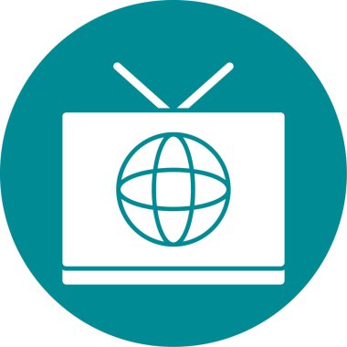 tv simge vektör çizim