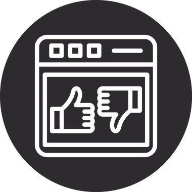 Modern b simgesinin vektör illüstrasyonu