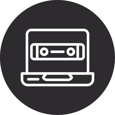 Modern b 'nin vektör illüstrasyonu eksik simgesi