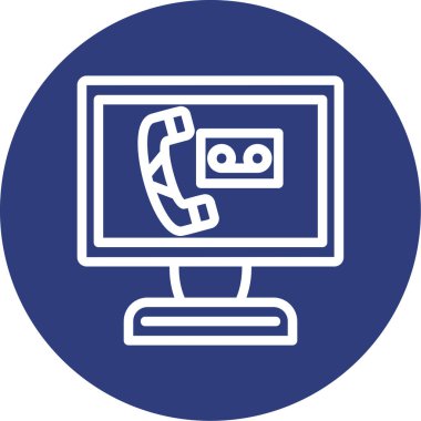 vektör çağrısı simgesi, illüstrasyon