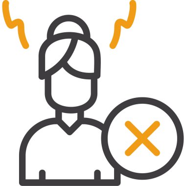 avatar erkek simgesi ana hatlar biçiminde