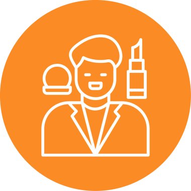 avatar male icon, vector illustration